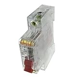 DealMux 1P透明ミニチュアミニサーキットブレーカ、AC 230V、400V、10アンペア