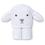 Circo Newborn Lamb Wrap Towel - White by Circo