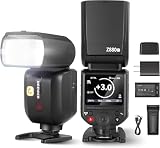 NEEWER TTLフラッシュストロボ スピードライト 2.4G 76W TTL 新型UI 調整可能なモデリングランプ TTL/M TCM変換 76Ws 1/8000s HSS 7.4V/2600mAhバッテリー 480回フルパワーフラッシュ コンパチブル R8 R6 R5 R3 R M6 850Dなど Z880-C