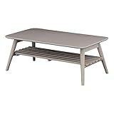 SATO セレノ 棚付テーブル ホワイト VT4090T WH