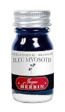 エルバン(Herbin) トラディショナル インクl 10ml 忘れな草ブルー hb11515 染料 インク 万年筆 つけペン ガラスペン