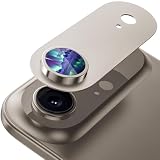 Jurqqer いfor iphone 17 Air カメラ保護 全面保護 9Hサファイアガラス＆航空用アルミ合金製 防指紋 高透過率防傷 耐衝撃 露出オーバー防止 - for iPhone 17 Air専用 きんぞく