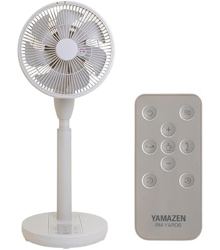 Amazon.co.jp : [山善] 扇風機 DCモーター 【モバイルバッテリーでも