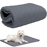 [いぬのくらし] 犬 ペットシーツ 洗えるトイレマット 小型犬 中型犬 大型犬 獣医師監修 ペット用 おしっこマット 滑り止め 5サイズ 4色展開 (グレー, XL)