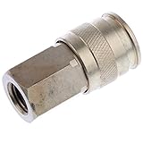 Perfk 1/4 ''エアー　クイック　コネクター　配管継手　アダプター　メスネジ　カップラー　丈夫