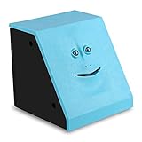 Face Coin Bank opendgo Money Eatingコインバンク貯金箱バッテリーPowered Monkey保存ボックス