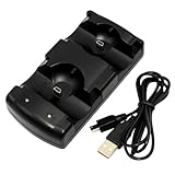 コントローラ充電器、PS3用コントローラ/MOVEコントローラ用デュアル充電ドック付きコントローラ充電ステーション