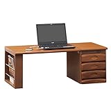 クロシオ KUROSHIO NEW天然木ワンタッチ文机 デスク 62245 代引き不可