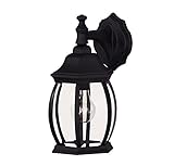 Savoy House 07069-BLK Exterior Collections Wall Mount Lantern [並行輸入品]