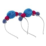 everbloom studio #69B-blu/fus pompom