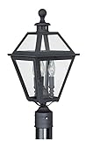 Vaxcel T0082 Nottingham 9-Inch Outdoor Post Light, Textured Black [並行輸入品]