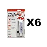 McNett Gear Aid SeamグリップSealer &粘着1oz防水加工修理キット6パック