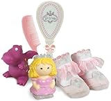 Stephan Baby Bath Squirters, Bootie Socks and Brush/Comb Gift Set, Little Princess by Stephan Baby [
