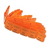 GAXIRE 100個 抽選券 ユニバーサルチケット 番号付きイベントチケット 紙のチケット パーティーチケット 入場券 パーティー用品 パ