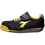 【セーフティシューズ DIADORA ディアドラ】 KINGFISHER (キングフィッシャー) KF25 【カラー】ブラック/イエロー 【サイズ】28cm EEE ファッション 靴 シューズ スニー
