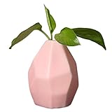 ノーブランド　花瓶 陶器 和風 花器 ピンク　一輪挿し シンプル　おしゃれ 雑貨 インテリア　装飾 花瓶 観葉植物 花入れ 卓上置物　可愛い 人気 小さな口の花瓶