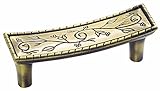 Amerock BP4465EB Vineyard Pull Crescent, Elegant Brass, 3-Inch Center-to-Center [並行輸入品]