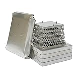 hy-c mpss1212ステンレススチールスタッカブルマルチパックSingle Flue煙突カバー（4パック） 12x12 Inch MPSS1212 1