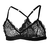 [Baoblaze] 男性用レースブラジャー メンズレースブラジャー メンズブラ 男ブラ ブラ男 セクシー ブラック