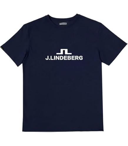 タグ付きJ.Lindeberg ティール ポロシャツ L J.LINDEBERG ポロシャツ 「J.LINDEBERG/GOLF」プリントTシャツ メンズ