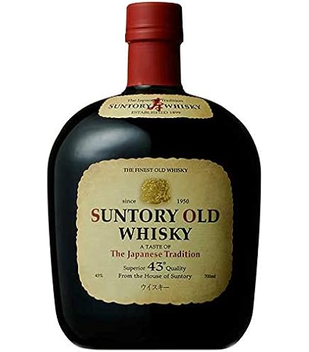 Amazon.co.jp: Makes a great gift! Suntory Old Whiskey, 43°, 23.7