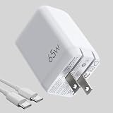KOTUBAME 【1.5mtypeC充電ケーブル付き】3in1 急速充電器 65W 3ポート PD超急速 進化超軽量 極小型 折り畳み式 PSE認証済 type-c type-a 三台同時 GaN技術搭載 携帯 スマホ usb-c 出張 旅行 最適 PD3.0/QC3.0/PPS対応 1台3役