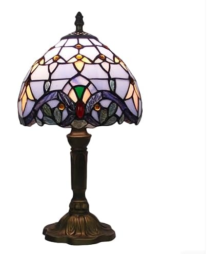 Amazon | FBOSS Tiffanylampカラフルなフクロウのテーブルランプ手作り