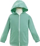 (ポッケポッシュ)Pokke Poche 日本製 ベビーキッズ 子供用UVパーカー 【2016-0027】130cm ライトグリーン