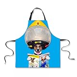 FOR U DESIGNS(JP) エプロン 男女兼用 美容 自宅 首掛け 調節可 犬