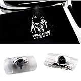 ColorBuy カーテシライト カーテシ LEDロゴ カーテシランプ トヨタ ヴェルファイア 20系 30系 50系 Vellfire車用 (ホワイト)