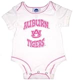オーバーンTigers Infant Onesie 0 – 3ヶ月ピンクとホワイト