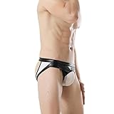 ショーツ・ブリーフ メンズアンダーウェアメンズセクシーブリーフMens Bikini Thong ( Color : D , Size : L )
