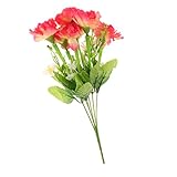 Lovoski 造花　カーネーション　人工フラワー　ブーケ　家の装飾　全５色選ぶ - 色2
