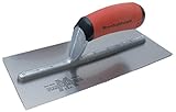 11 X 4 1/2 Cutback Notched Trowel-1/16 X 1/16 X 1/16 'U' w/Curved DuraSoft® Handle [並行輸入品]