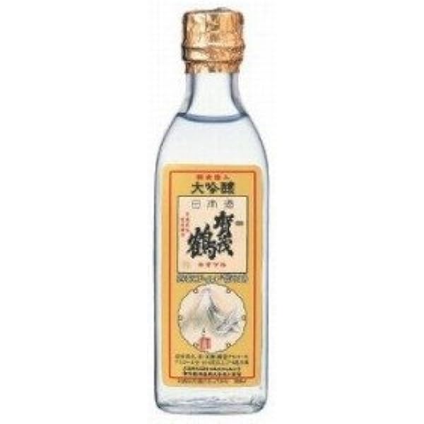 Amazon Co Jp 賀茂鶴 特製ゴールド 大吟醸 180ｍｌ 角瓶 食品 飲料 お酒