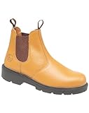 Amblersスチールfs115プルオンディーラーブーツ/メンズブーツ( 13 US ) ( Tan )