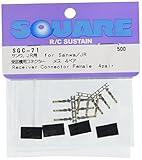 スクエア サンワ・JR コネクター メス 4ペア SGC-71