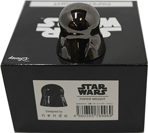 STAR WARS PAPER WEIGHT (ダースベイダー クロム) | 文具百貨