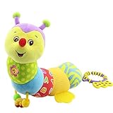 Happy Monkey Musical照明Inchworm Caterpillar Rattles Toys for 0 – 3yrs