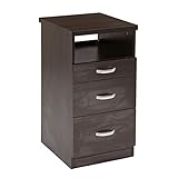 ＜ FV ＞ BISICネイルサイドテーブル ブラウン 幅40cm×奥行45cm×高さ75cm [ 多用途 スリムデスク ミニテーブル サイドテーブル ネイルテーブル ネイルデスク 平机 作業台 デスク テーブル 机 セルフネイル ]◆