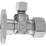 Keeney K2626PCLF Lead-Free 1/4 x 5/8 x 1/4 Quarter Turn 3-Way Valve by Keeney