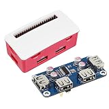 W-LOVNEST USB ハブ帽子拡張ボードスターターキット RPI 0 ラズベリーパイゼロ 2 W WH 3A 3B プラス 3 モデル B 4 4B アクセサリーボックス拡張ボードラズベリーパイゼロ
