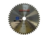 Avenger AV-90048 Steel Cutting Saw Blade, 9-inch by 48 tooth,1-inch arbor, C-6, TCG [並行輸入品]