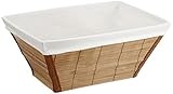 Wenko ストレージバスケットバンブー ナチュラル L 21631100