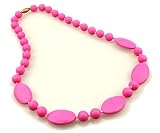 Deeyee Baby Teething Nursing Necklace Jewelry - BPA Free and FDA Approved - Pink [並行輸入品]