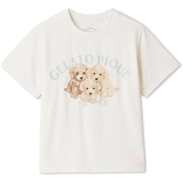 Amazon | [ジェラート ピケ] KIDSラッコワンポイントTシャツ