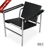 MLF? Le Corbusier LC1 Basculant Sling Chair (4 Colors). Backrest Movable & Ability to Tilt, Seat Adj