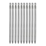 uxcell プラスドライバービット　ソリッドカラーハードウェア・ツール　マグネシウム4mmプラス150mm 10 枚入り