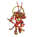 WANZPITS キングオブモンキー ビルディングブロックキット シノワズリー ウォリアー ロボット アクションフィギュア バトルメカモデル レンガセット 対象年齢15歳以上 (1393ピース)