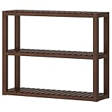 IKEA(イケア) MOLGER ダークブラウン 20242357 ウォールシェルフ、ダークブラウン